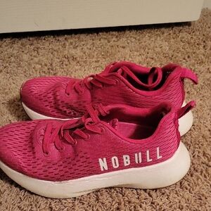 NOBULL Women's Runner + Fuchsia Sneakers